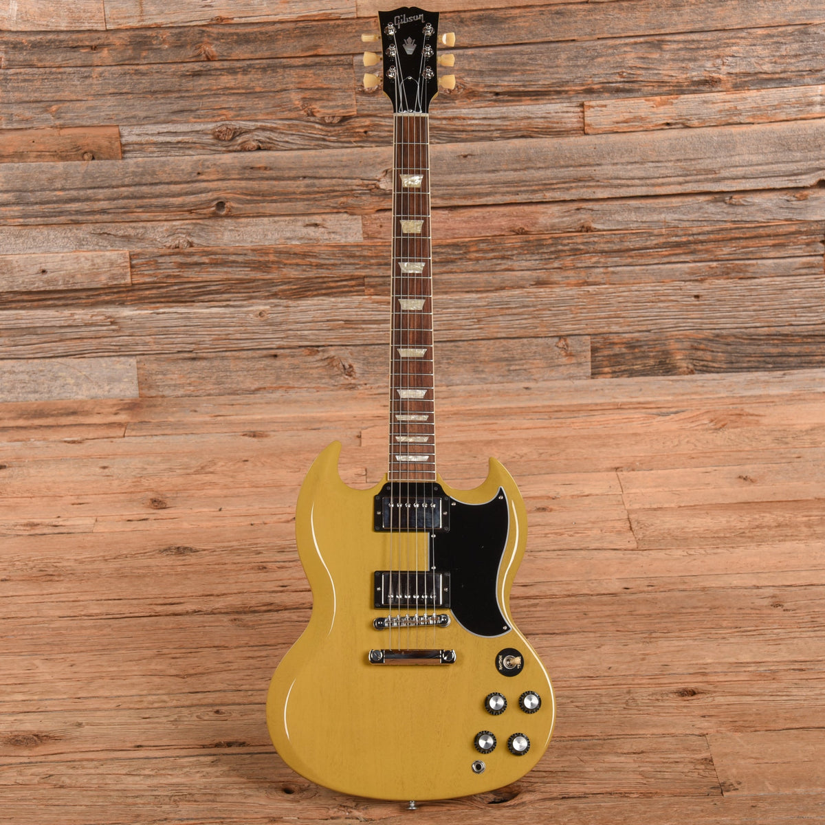 Gibson SG Standard '61 w/ Stoptail TV Yellow 2024 - View 4 | MusicMarket