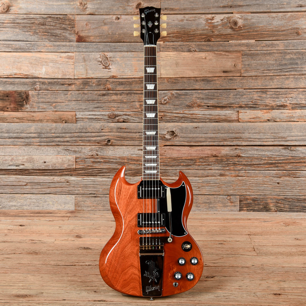 Gibson SG Standard '61 with Maestro Vibrola Cherry 2022 - View 4 | MusicMarket