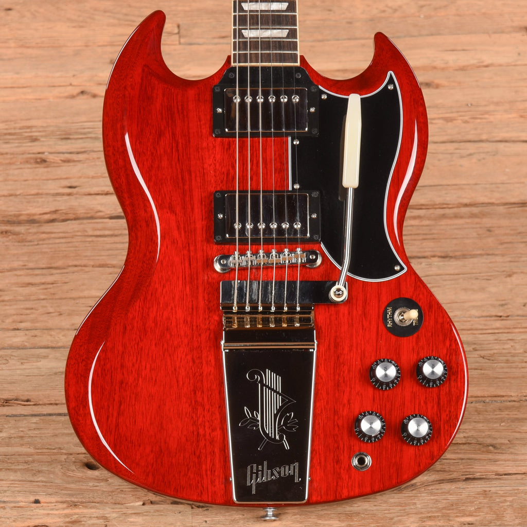 Gibson SG Standard '61 With Maestro Vibrola Cherry 2025 - MusicMarket