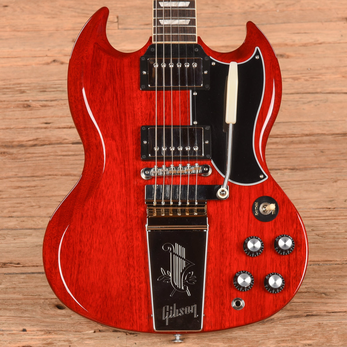 Gibson SG Standard '61 With Maestro Vibrola Cherry 2025 - MusicMarket