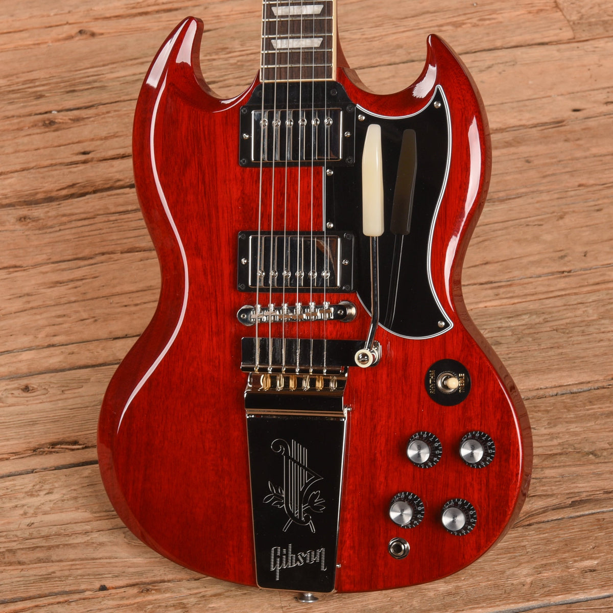 Gibson SG Standard '61 With Maestro Vibrola Cherry 2025 - View 2 | MusicMarket