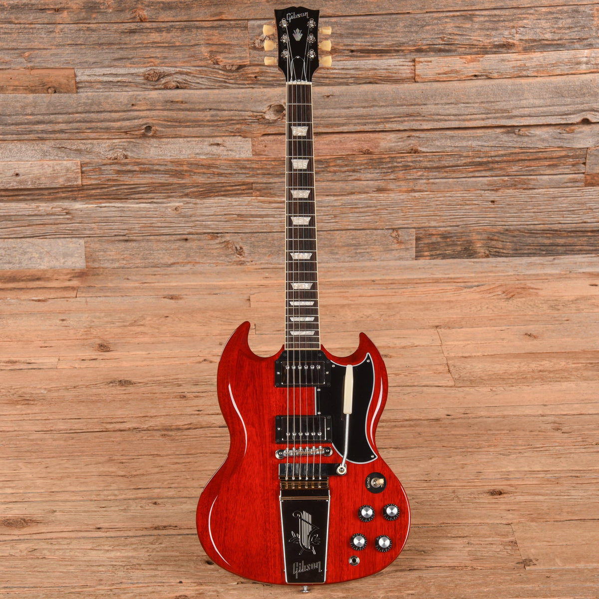 Gibson SG Standard '61 With Maestro Vibrola Cherry 2025 - View 4 | MusicMarket