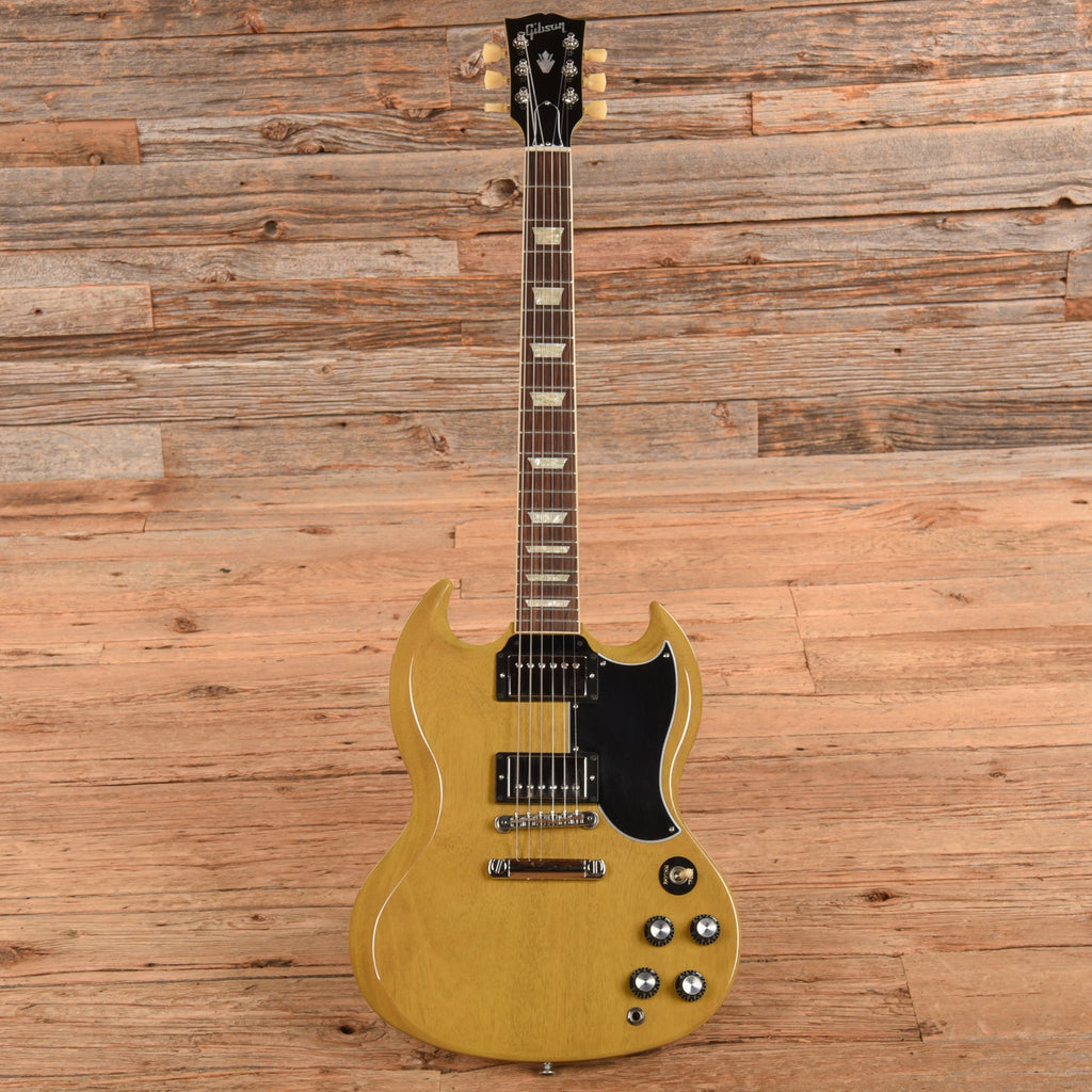 Gibson SG Standard '61 With Stop Bar Tailpiece TV Yellow 2024 - View 4 | MusicMarket
