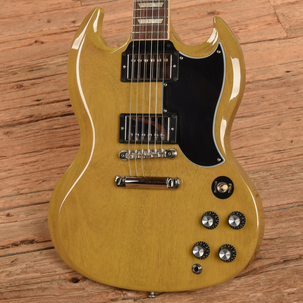 Gibson SG Standard '61 With Stop Bar Tailpiece TV Yellow 2024 - View 2 | MusicMarket
