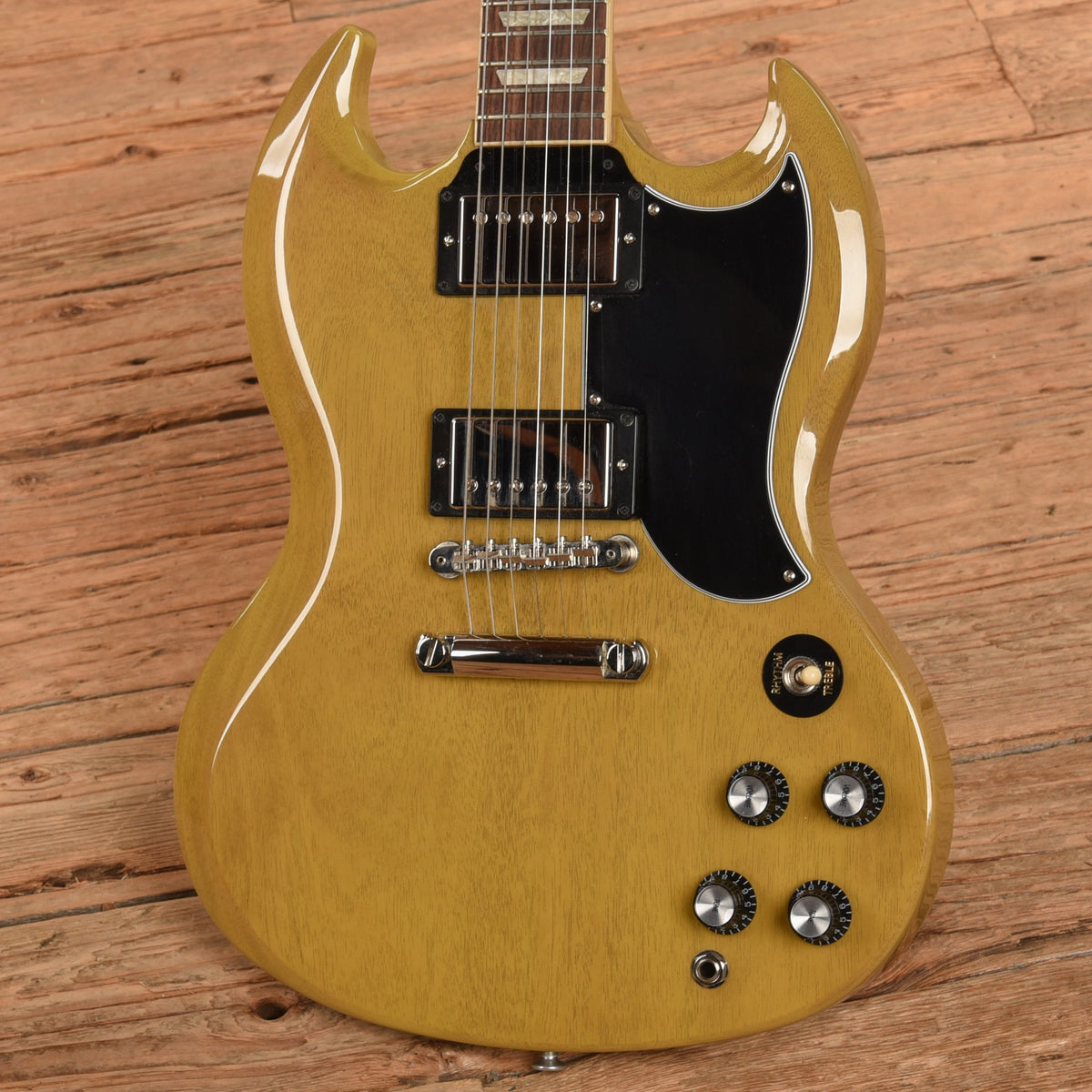 Gibson SG Standard '61 With Stop Bar Tailpiece TV Yellow 2024 - View 2 | MusicMarket