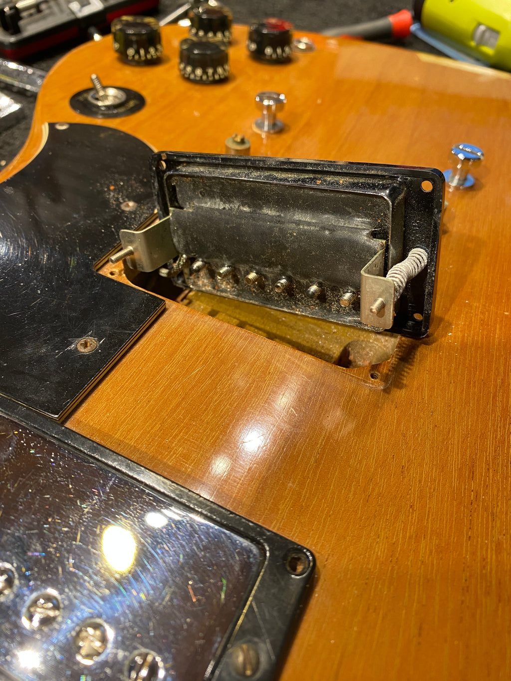 Gibson SG Standard Brown 1974 - View 12 | MusicMarket