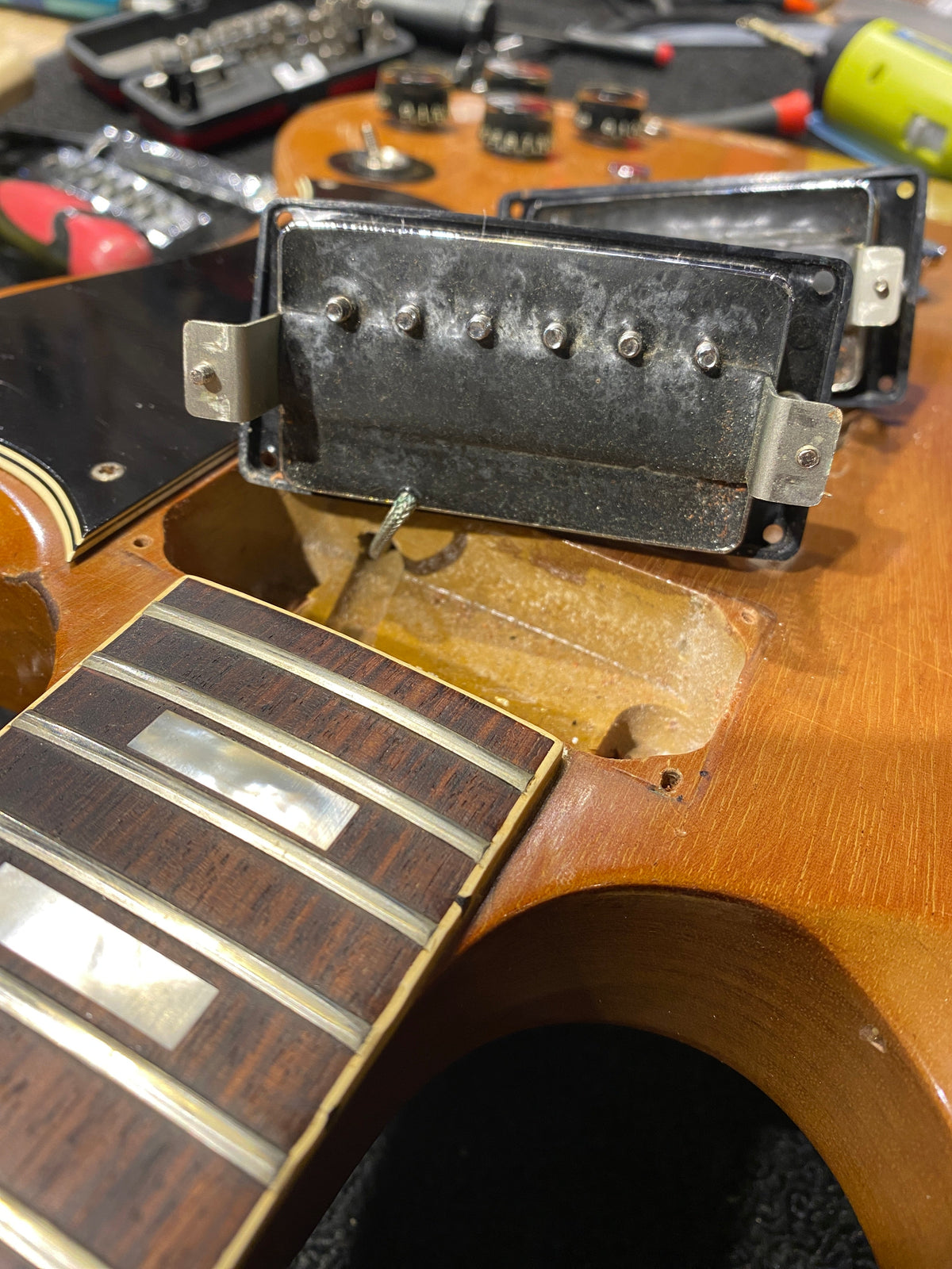 Gibson SG Standard Brown 1974 - View 11 | MusicMarket