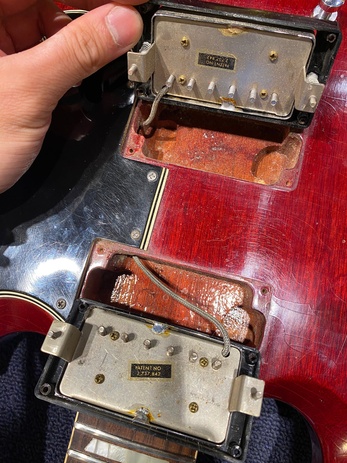 Gibson SG Standard Cherry 1966 - View 18 | MusicMarket