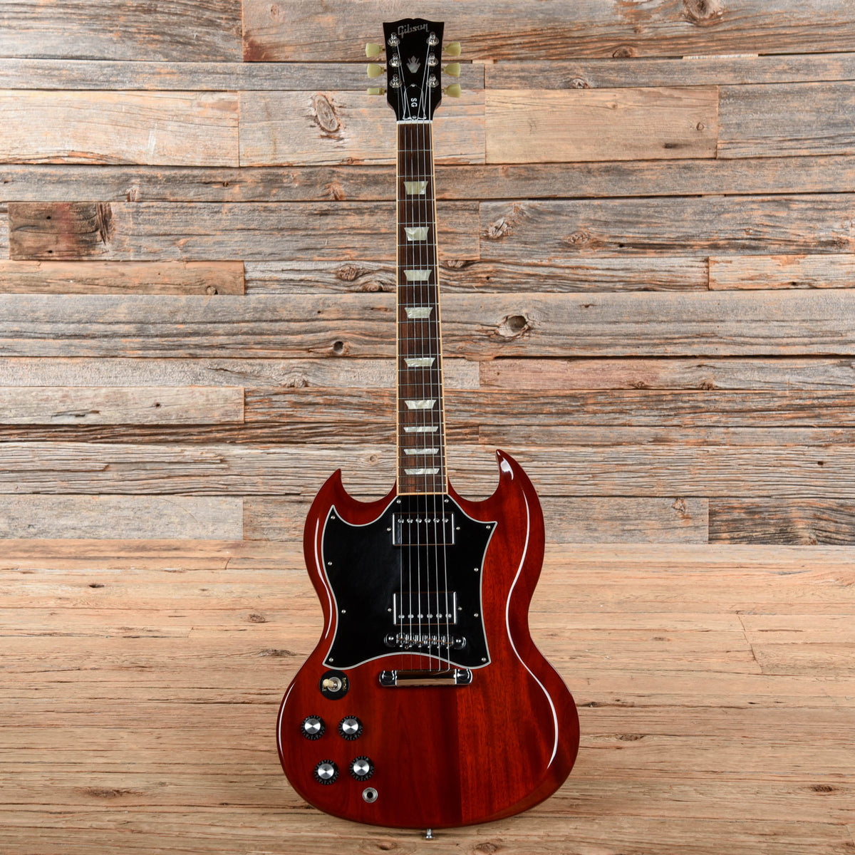 Gibson SG Standard Cherry 2009 LEFTY - View 4 | MusicMarket