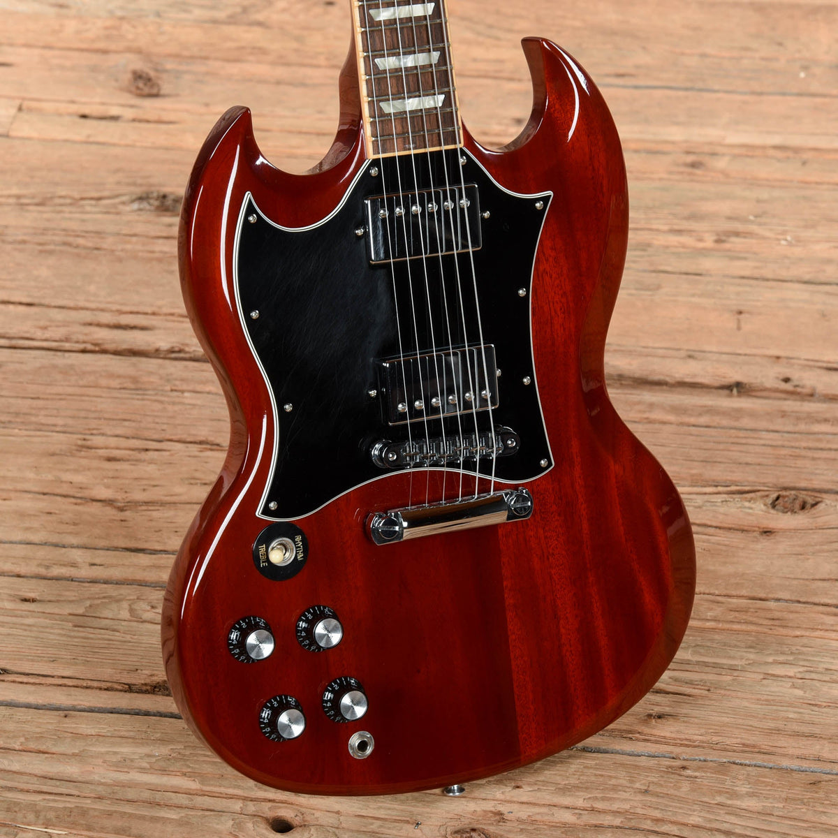 Gibson SG Standard Cherry 2009 LEFTY - View 2 | MusicMarket