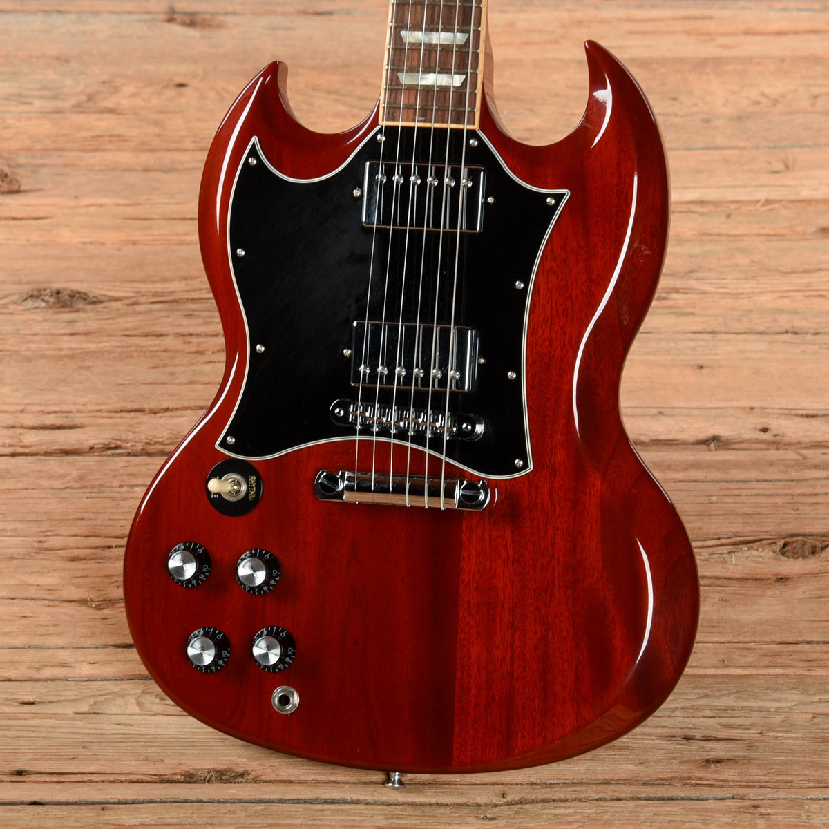Gibson SG Standard Cherry 2009 LEFTY - View 2 | MusicMarket