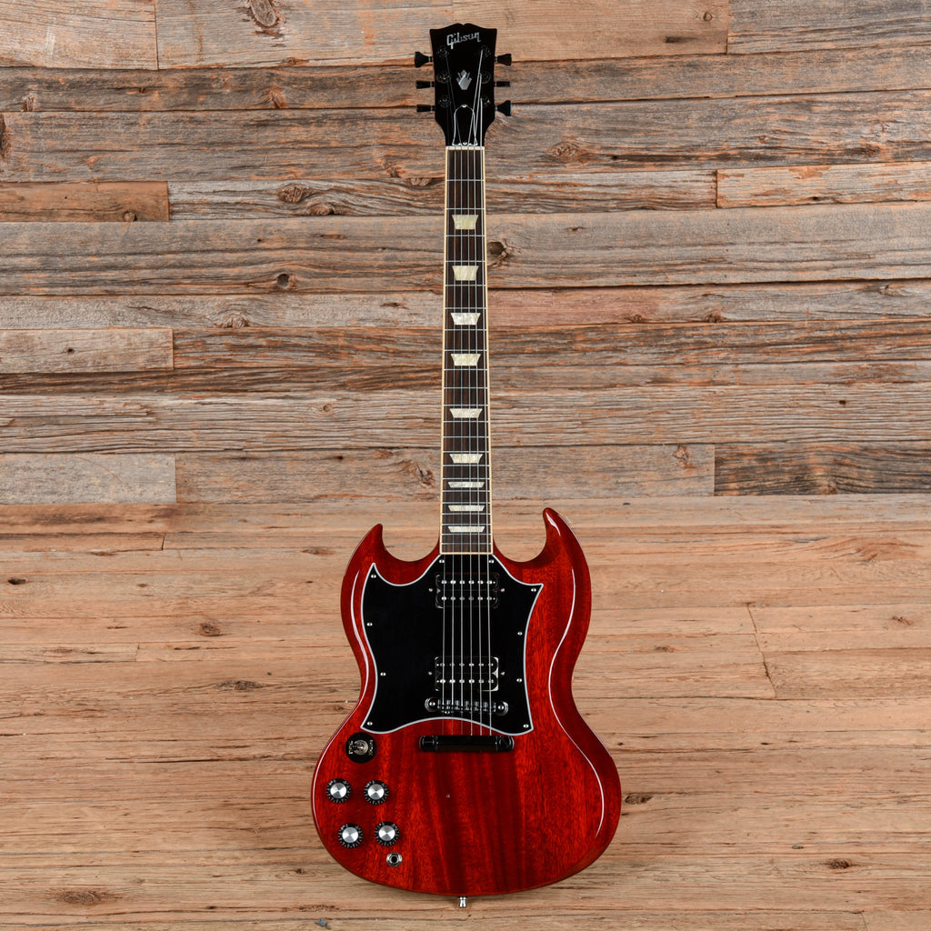 Gibson SG Standard Cherry 2021 LEFTY - View 4 | MusicMarket