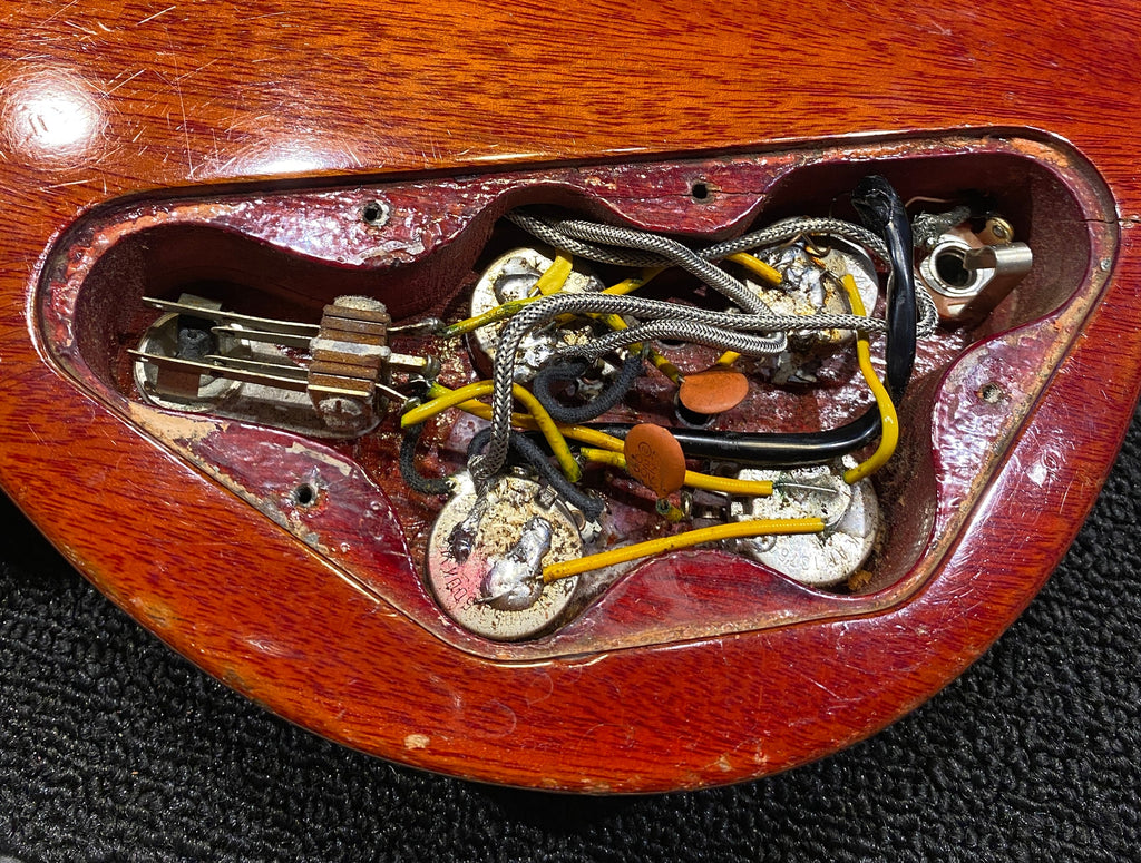 Gibson SG Standard Modified Cherry 1965 - View 13 | MusicMarket
