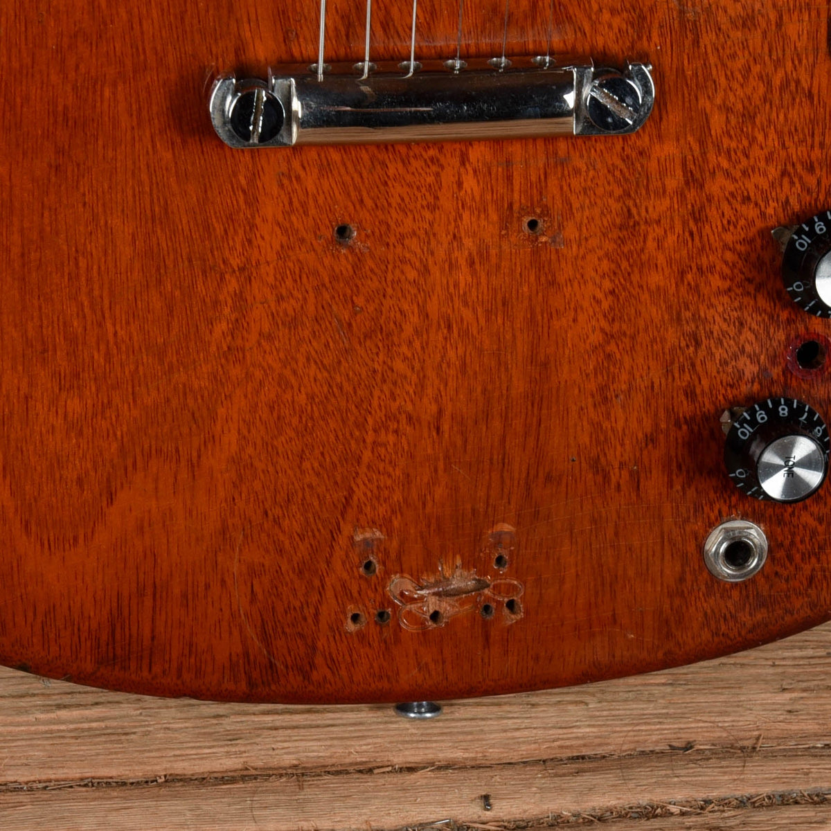 Gibson SG Standard Modified Cherry 1965 - View 11 | MusicMarket