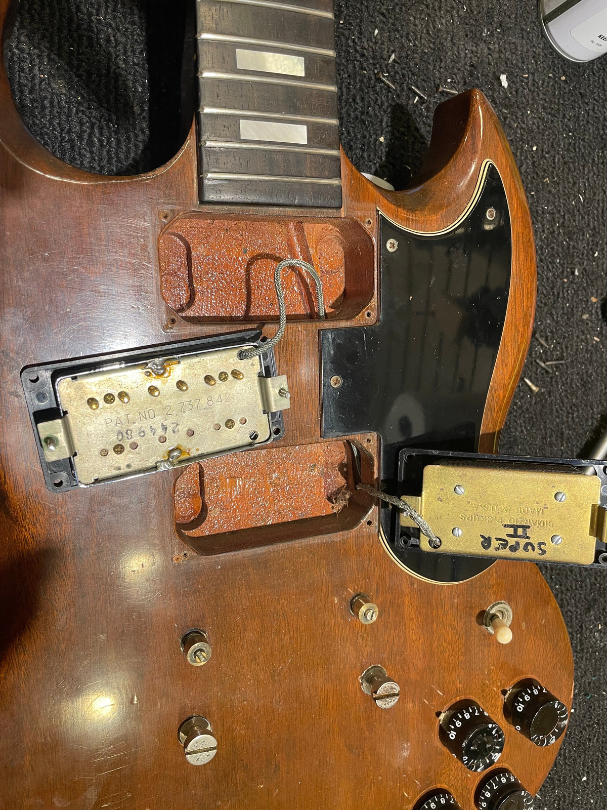 Gibson SG Standard Walnut 1973 - View 11 | MusicMarket