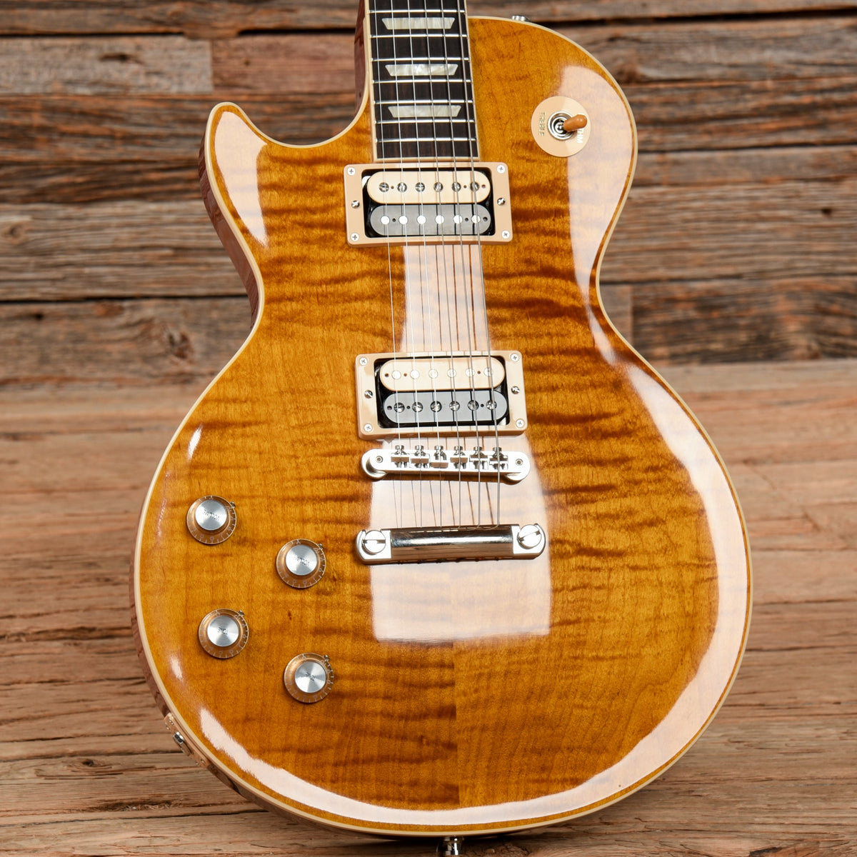 Gibson Slash Collection Les Paul Standard Apetite Burst 2022 LEFTY - View 8 | MusicMarket