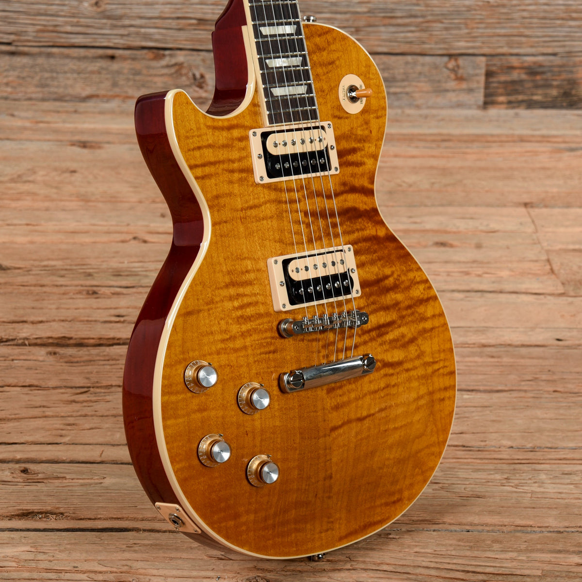 Gibson Slash Collection Les Paul Standard Apetite Burst 2022 LEFTY - View 2 | MusicMarket