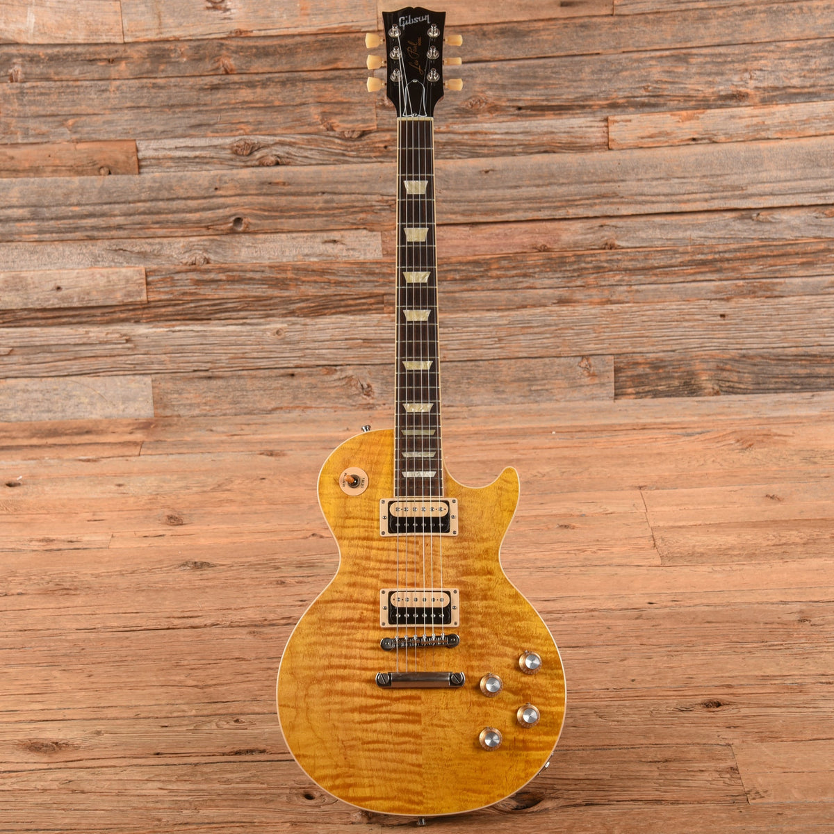 Gibson Slash Collection Les Paul Standard Appetite Amber 2022 - View 4 | MusicMarket