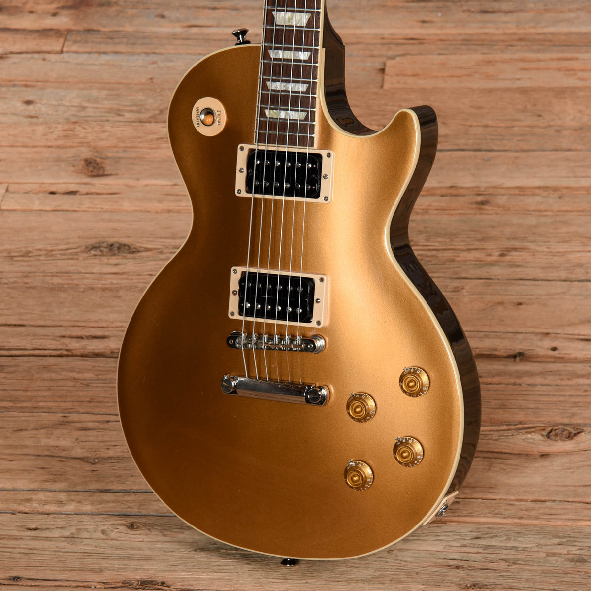 Gibson Slash Collection Les Paul Standard Goldtop 2023 - View 2 | MusicMarket
