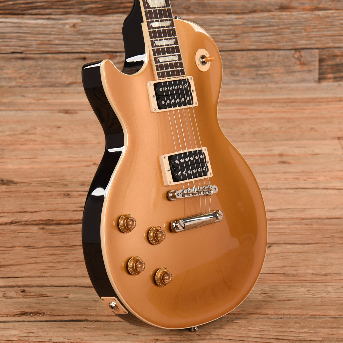 Gibson Slash Victoria Les Paul Gold 2021 LEFTY - View 2 | MusicMarket