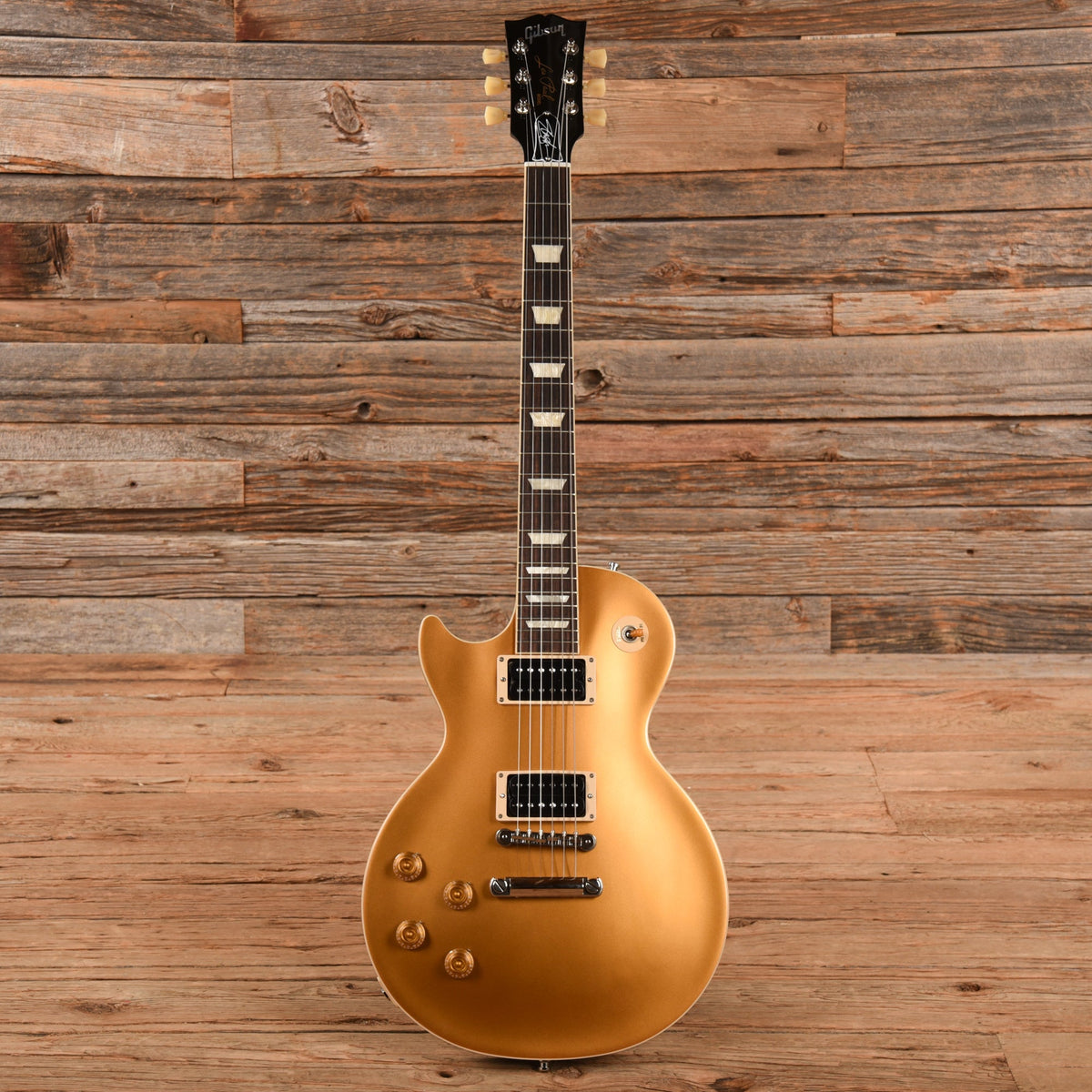 Gibson Slash Victoria Les Paul Gold 2021 LEFTY - View 4 | MusicMarket