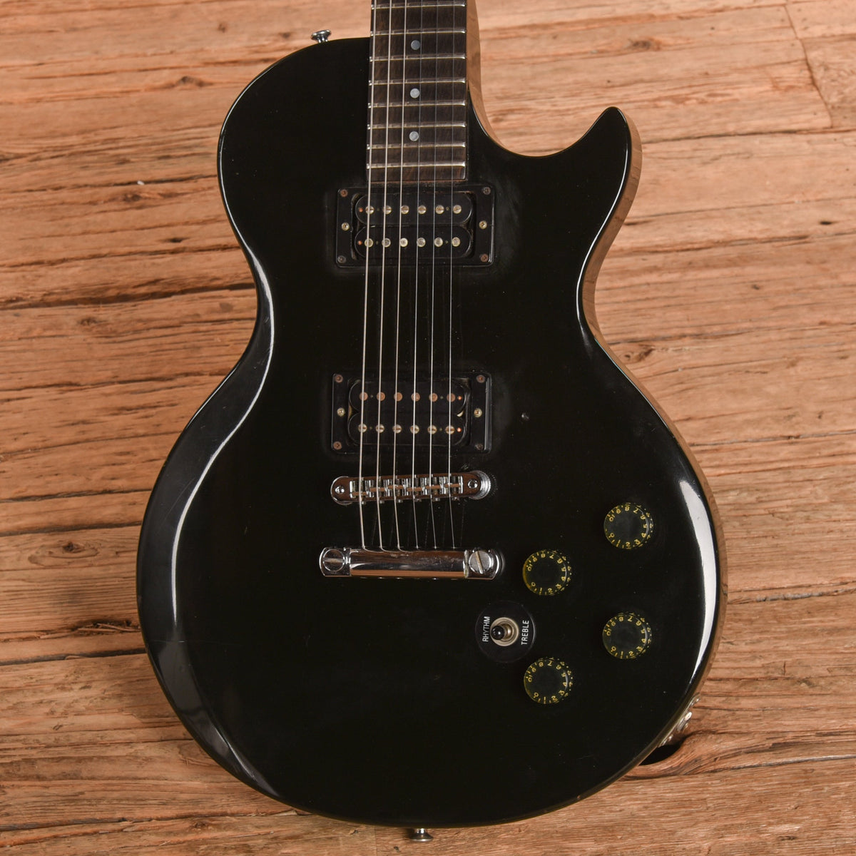 Gibson "The Paul" Firebrand Black 1981 - View 2 | MusicMarket