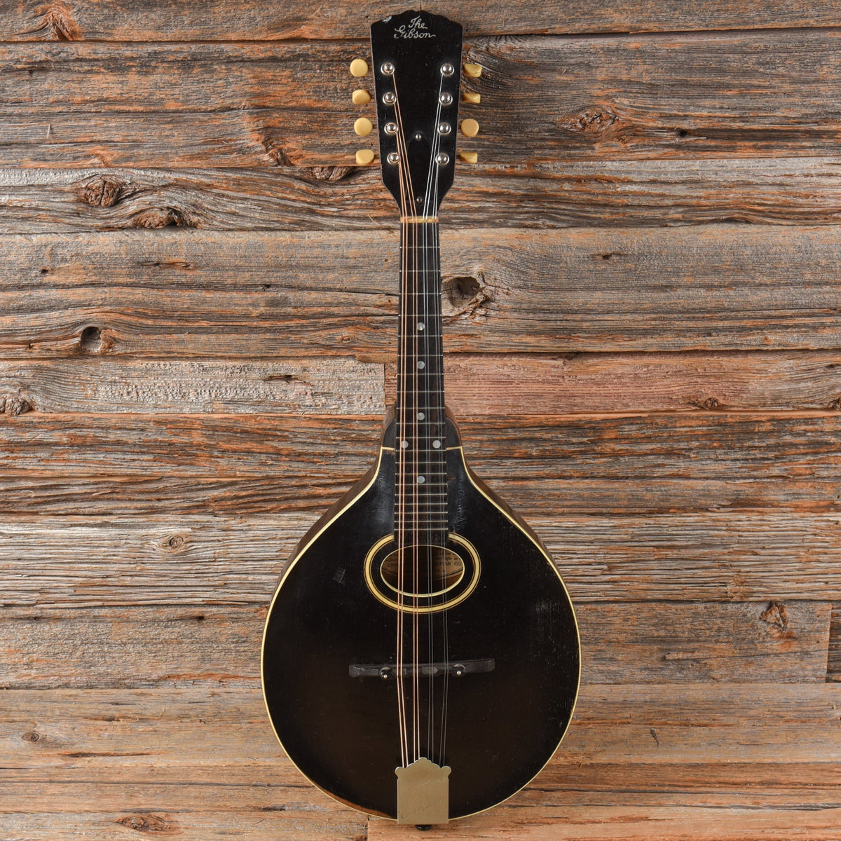 Gibson A-1 Black 1922 - View 4 | MusicMarket