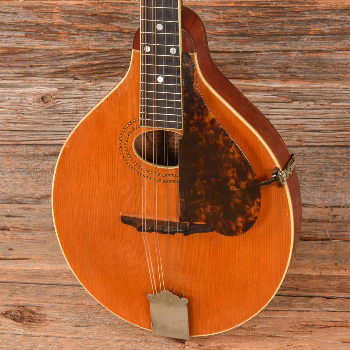Gibson A-1 Mandolin Natural 1918 - View 2 | MusicMarket