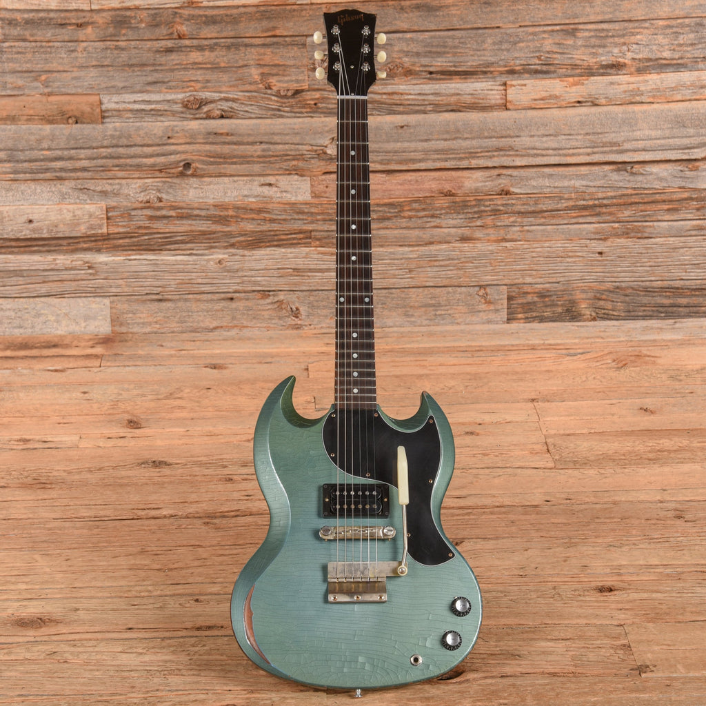Gibson 63 SG Junior Pelham Blue 2023 - Zac Brown - View 4 | MusicMarket
