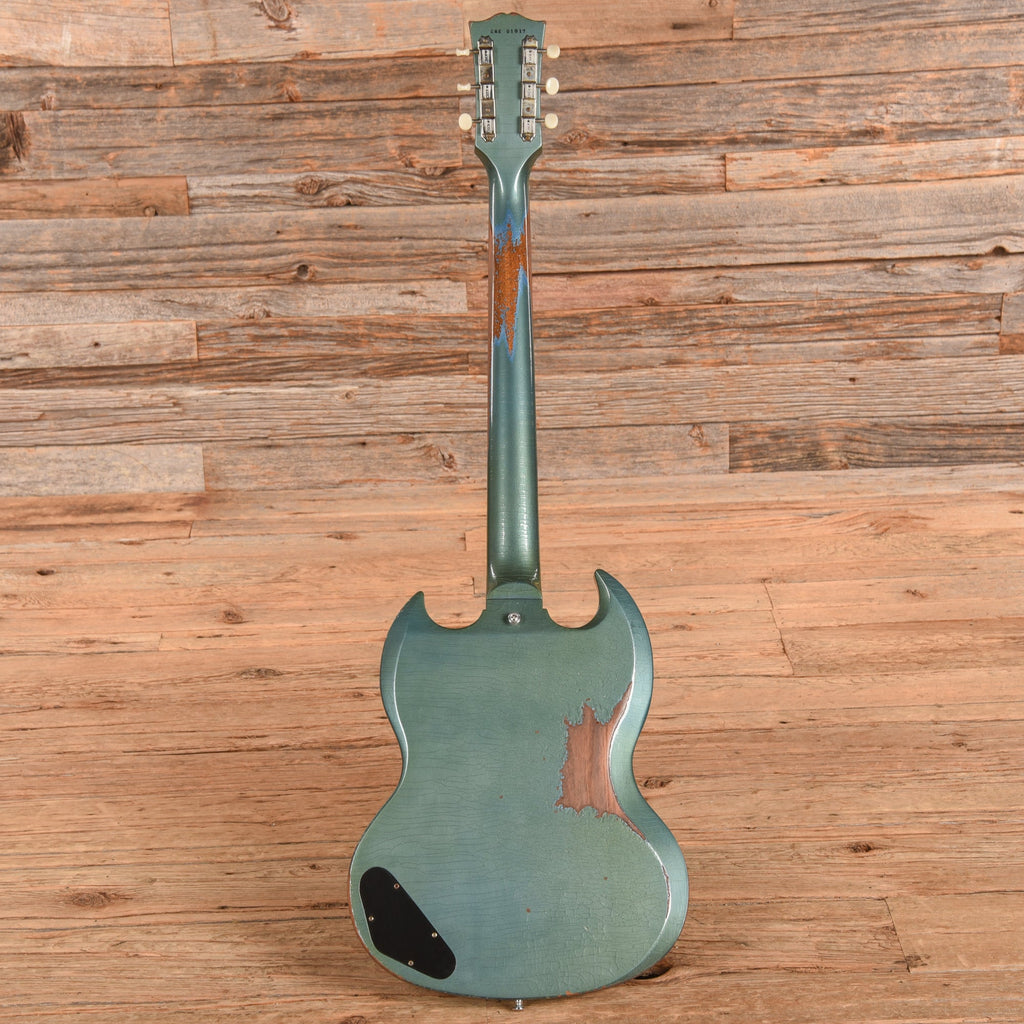 Gibson 63 SG Junior Pelham Blue 2023 - Zac Brown - View 5 | MusicMarket