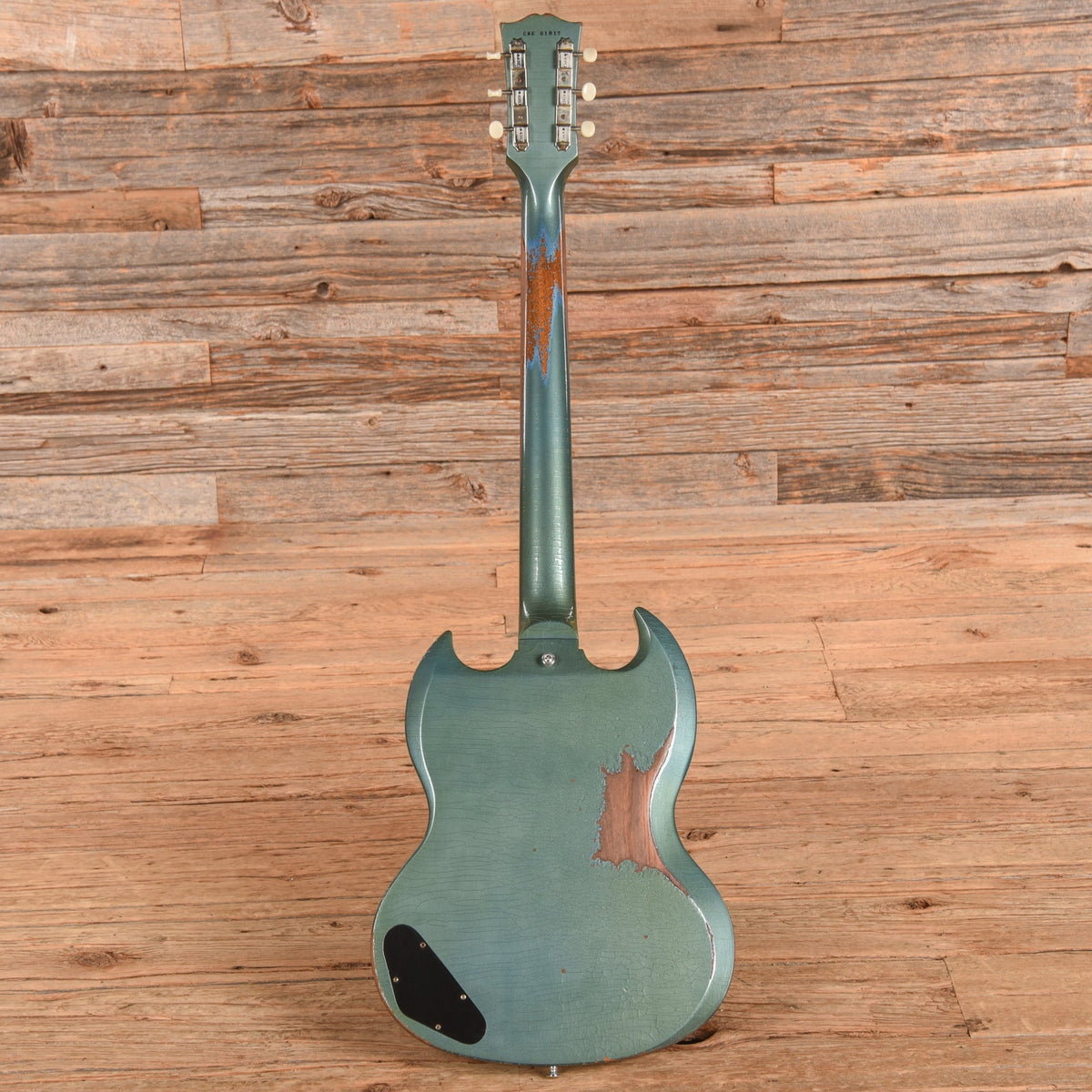 Gibson 63 SG Junior Pelham Blue 2023 - Zac Brown - View 5 | MusicMarket