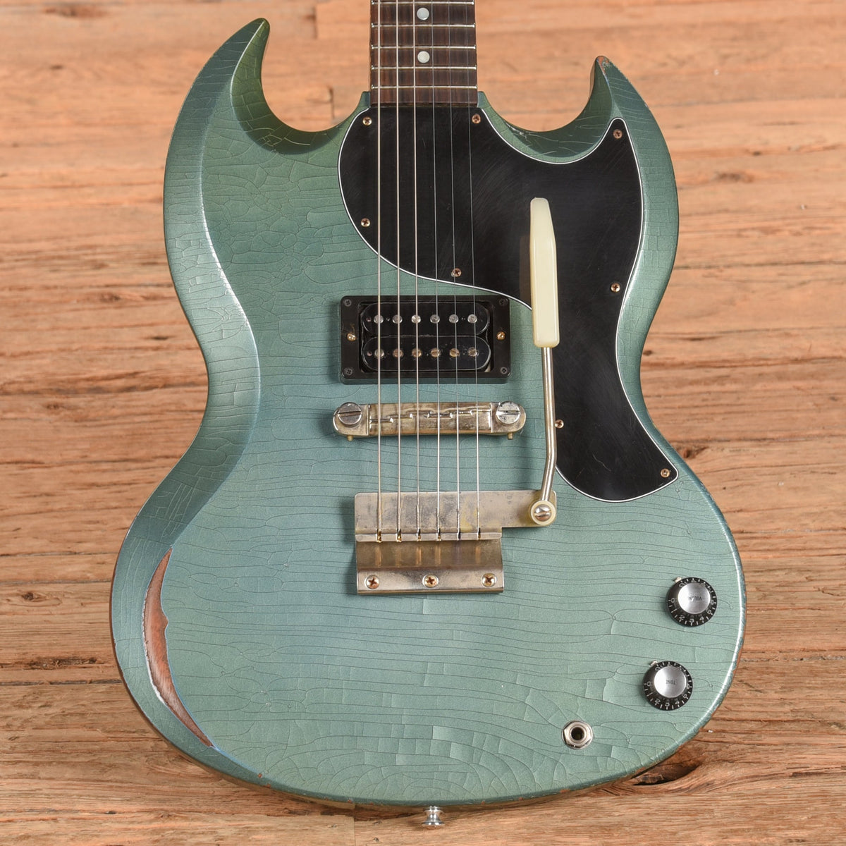 Gibson 63 SG Junior Pelham Blue 2023 - Zac Brown - MusicMarket