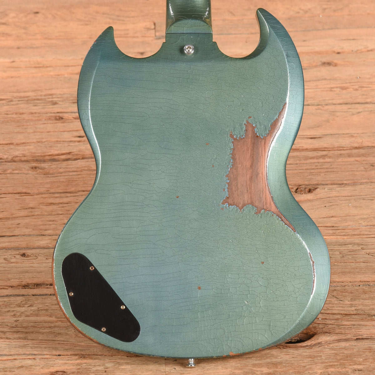Gibson 63 SG Junior Pelham Blue 2023 - Zac Brown - View 3 | MusicMarket