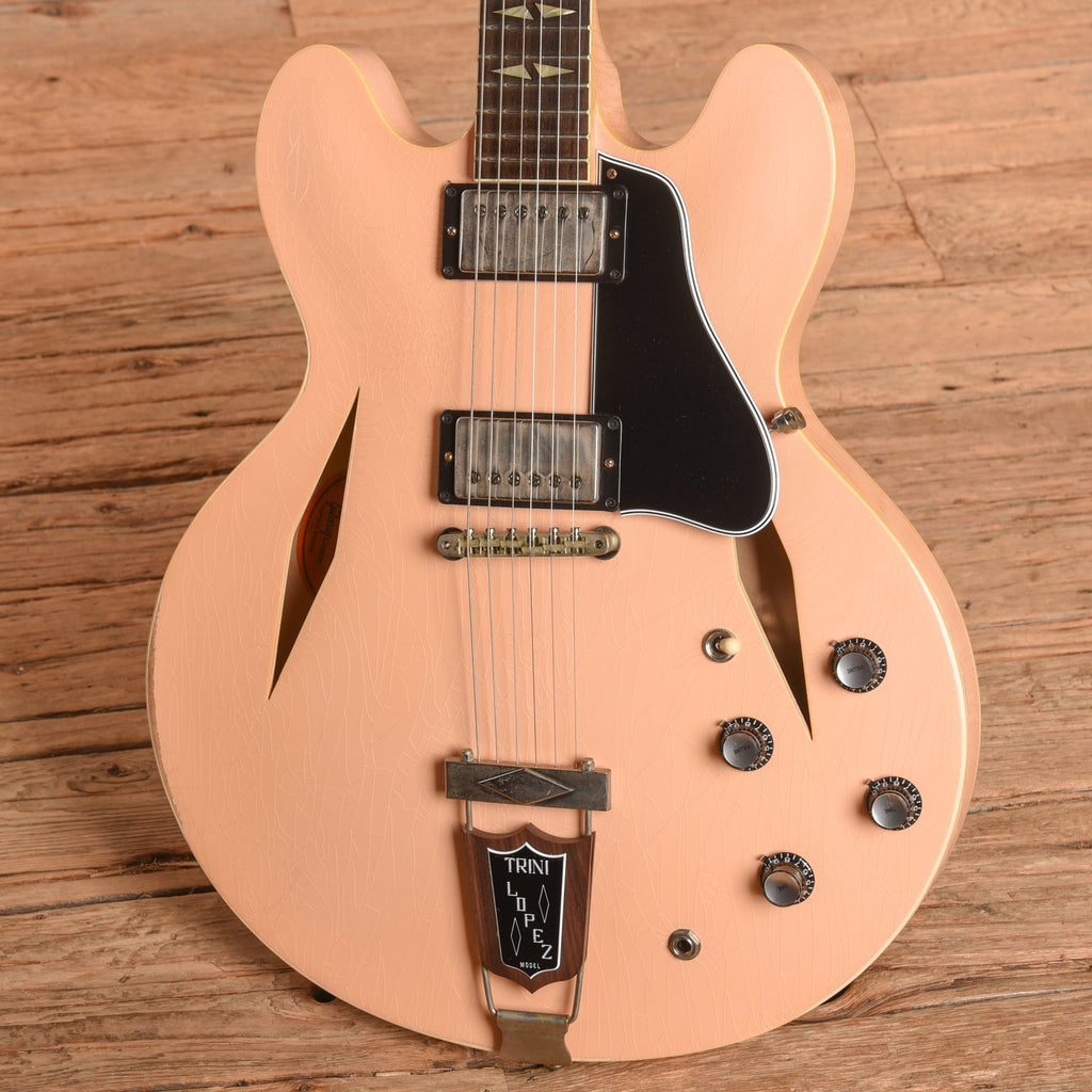 Gibson CME Trini Lopez Shell Pink 2023 - Zac Brown - View 2 | MusicMarket