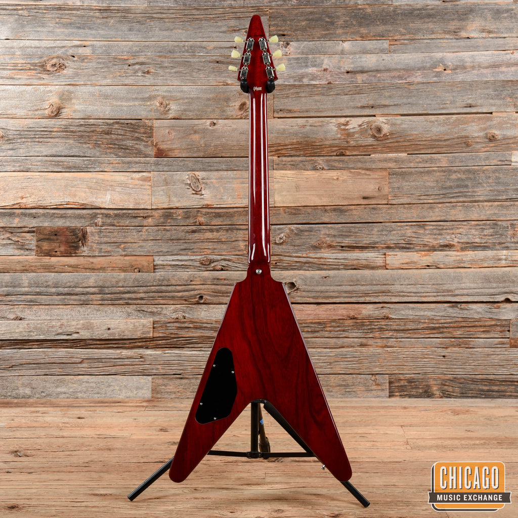 Gibson Custom Flying V Standard Washed Cherry - View 2 | MusicMarket