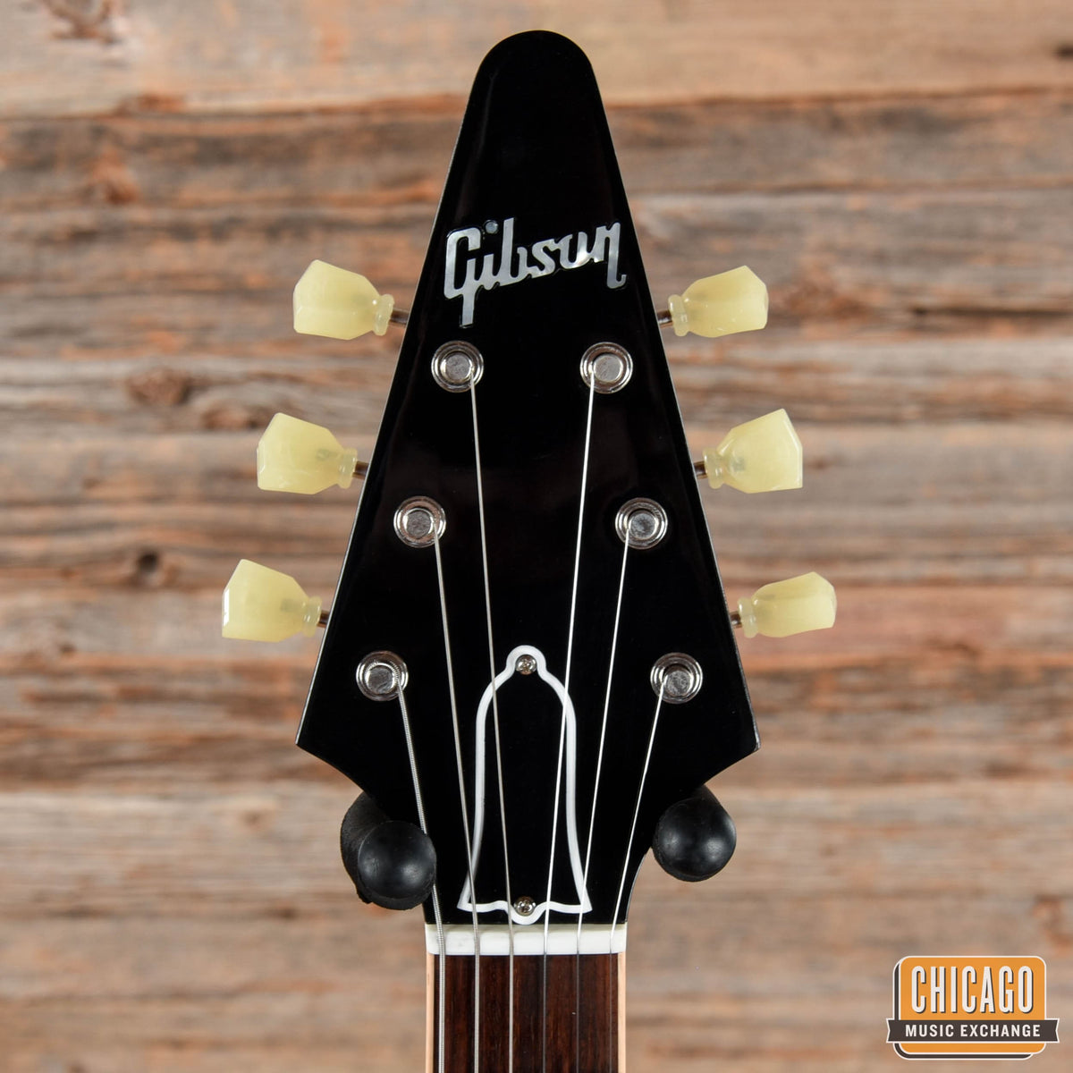 Gibson Custom Flying V Standard Washed Cherry - View 6 | MusicMarket