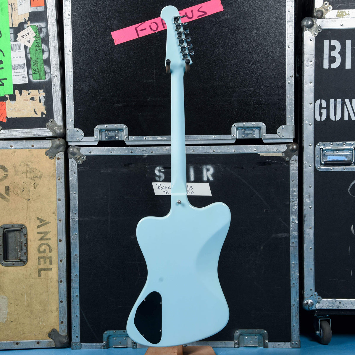 Gibson Firebird III Arctic Blue Refin 1966 - View 2 | MusicMarket