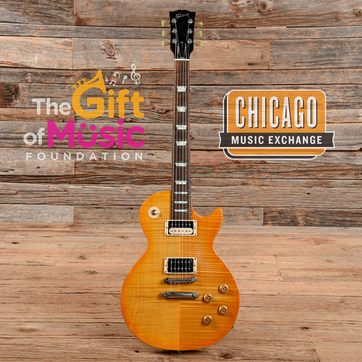 Gibson Les Paul Standard Gary Moore Signature Lemon Burst 2001 - MusicMarket