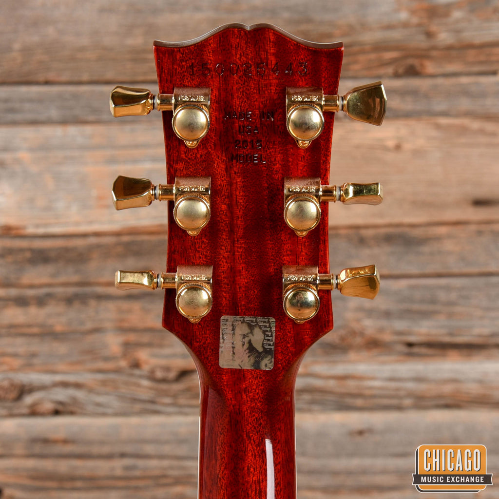 Gibson LP Supreme Heritage Cherry Sunburst Perimeter 2015 - View 7 | MusicMarket
