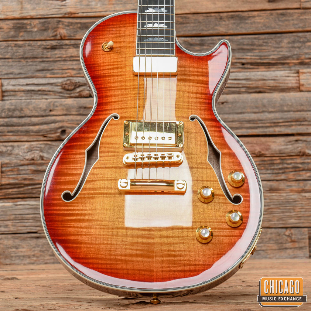 Gibson LP Supreme Heritage Cherry Sunburst Perimeter 2015 - View 8 | MusicMarket