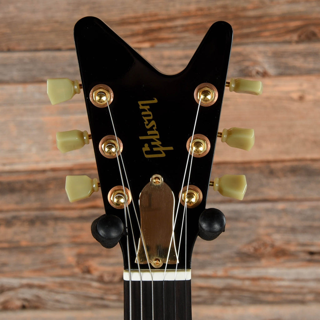 Gibson Reverse Flying V Black - Dave Amato of REO Speedwagon - View 6 | MusicMarket