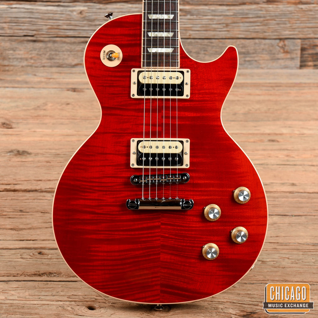 Gibson Slash Signature Les Paul Vermillion Red - View 3 | MusicMarket