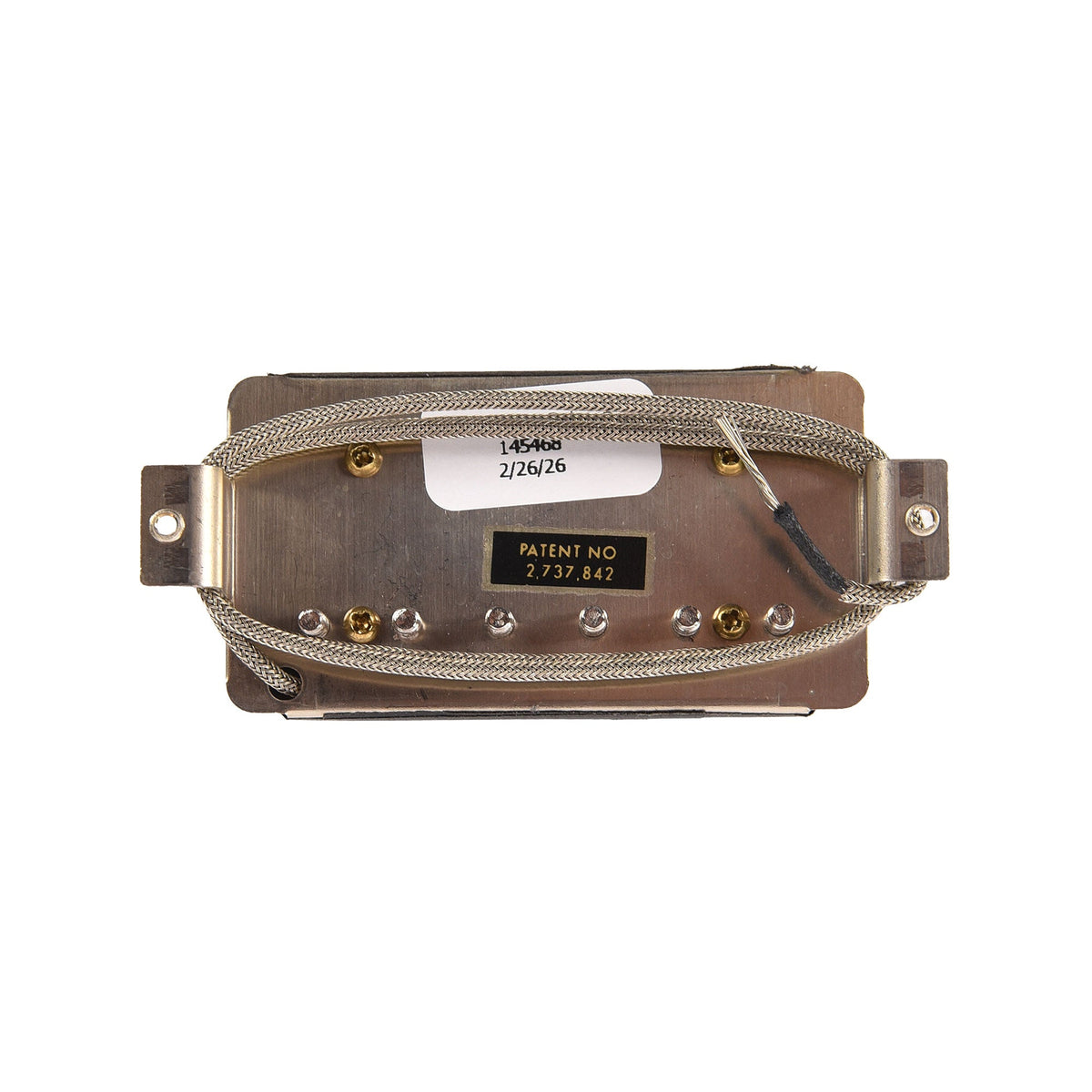 Gibson 1968 T-Top Reissue Pickup, Double Black, 2-Conductor, Unpotted, 7.5k, Alnico 5 - View 2 | MusicMarket