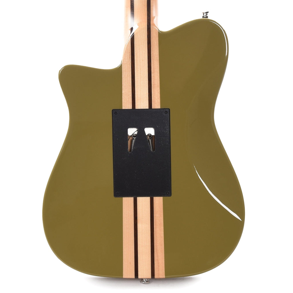GCI Modernist Guitar Gloss Olive Drab Wings - View 3 | MusicMarket
