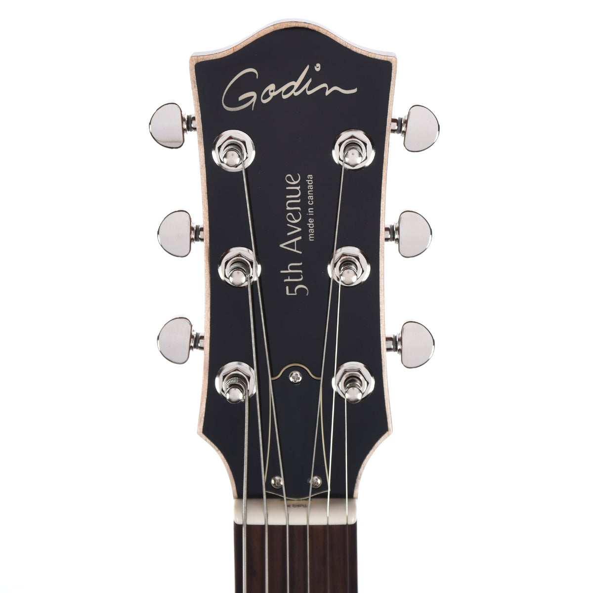 Godin 5th Avenue Kingpin P90 Vintage Burst - View 6 | MusicMarket