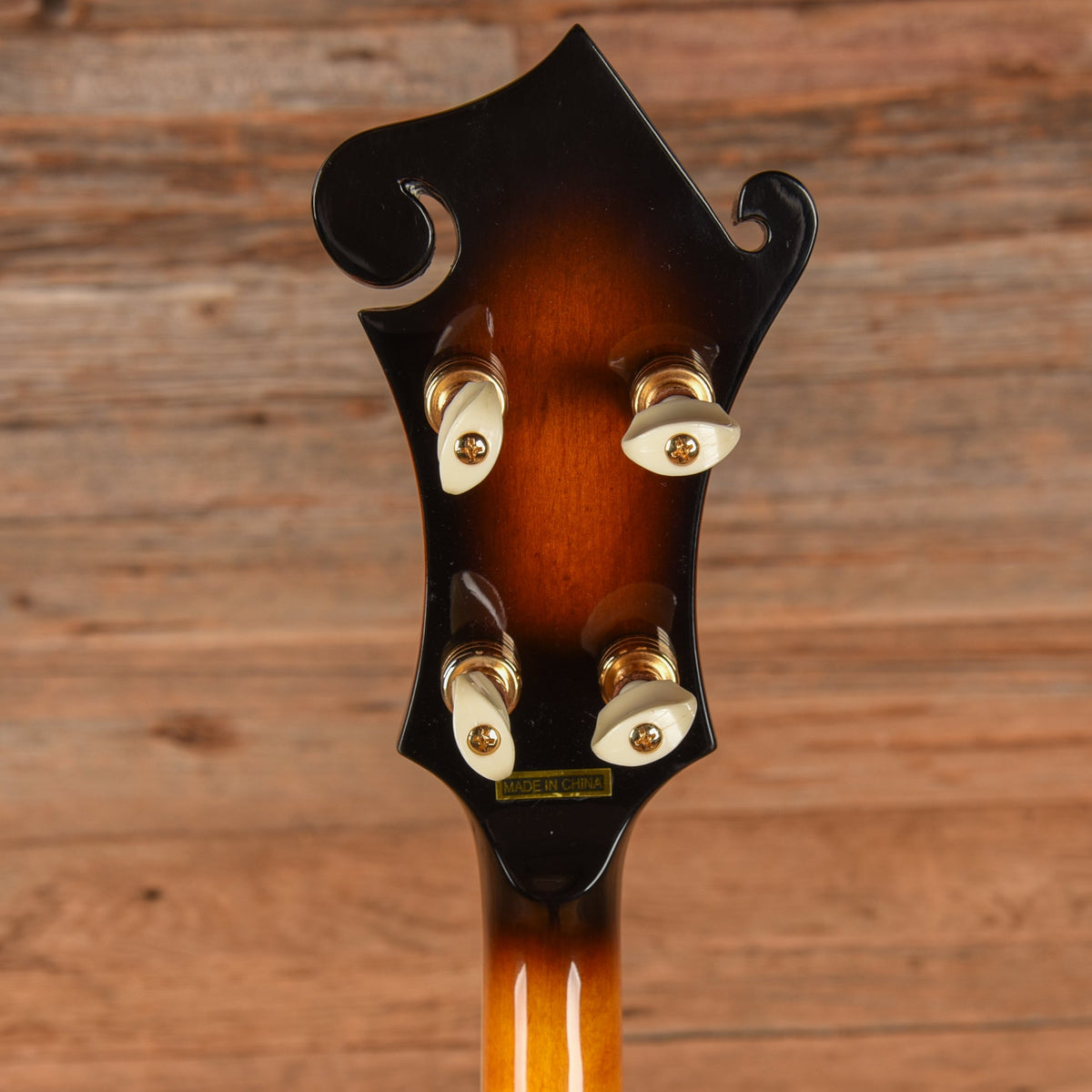Gold Tone EBM-5 Electric Banjo Sunburst 2023 - View 7 | MusicMarket