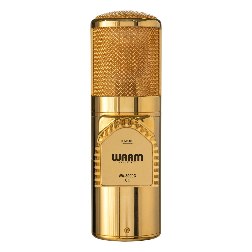 Warm Audio WA-8000G Limited Edition Gold Tube Condenser Microphone - View 3 | MusicMarket
