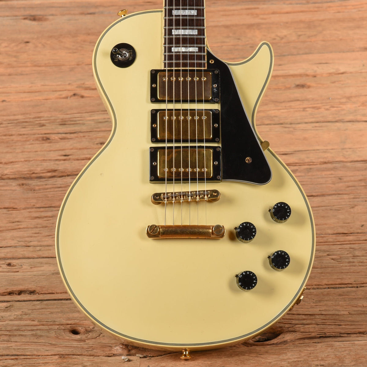 Greco 3-Pickup Custom White 1980s - MusicMarket