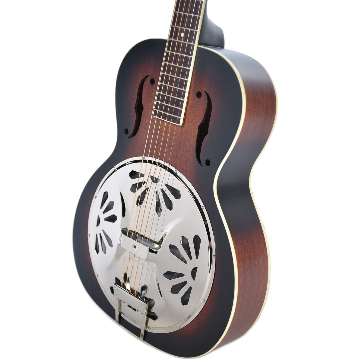 Gretsch G9220 Bobtail Round Neck Mahogany Body 2-Color Sunburst Acoustic/Electric - View 2 | MusicMarket