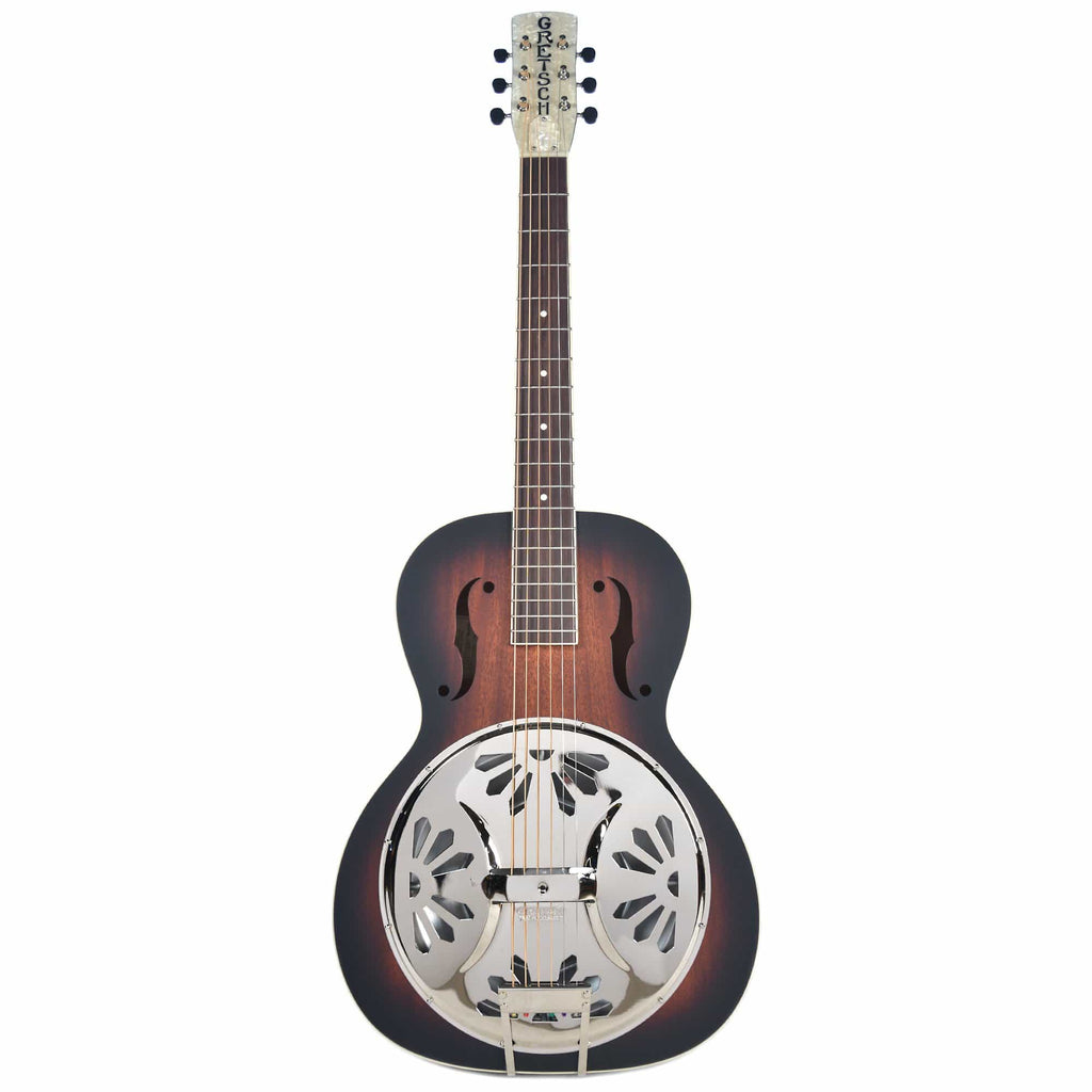 Gretsch G9220 Bobtail Round Neck Mahogany Body 2-Color Sunburst Acoustic/Electric - View 4 | MusicMarket
